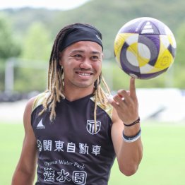 「今週末（26日）の栃木ダービーは絶対見に来てください」と、J3栃木シティFWの田中パウロ淳一氏（Ｃ）日刊ゲンダイ