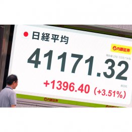 4万円台を回復（Ｃ）日刊ゲンダイ