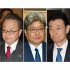 おめでたい人たち（左から）世耕、萩生田、西村、旧安倍派元幹部3氏（Ｃ）日刊ゲンダイ