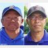 江戸川ボーイズの北口監督（左）と越中島ブレーブスの権丈代表／（Ｃ）日刊ゲンダイ