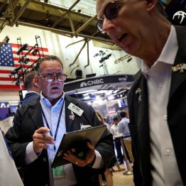 NY市場の大暴落は近い？（Ｃ）ロイター