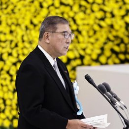 全国戦没者追悼式での式辞も話題に（Ｃ）共同通信社