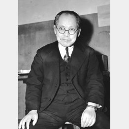 仁科芳雄理化学研究所所長（Ｃ）共同通信社