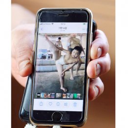 幼稚園時代の琴勝峰（Ｃ）日刊ゲンダイ