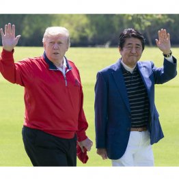 トランプ米大統領のやりたい放題、ゴル友の安倍元首相政治を思い出す（Ｃ）J ＭＰＡ