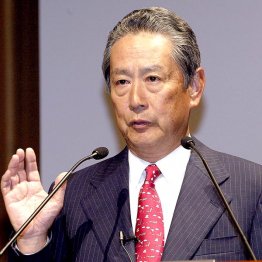 ソニーの出井伸之CEO＝当時（Ｃ）日刊ゲンダイ