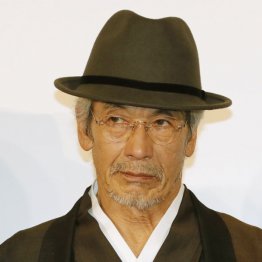 映画の完成披露記者会見にて（2018年）／（Ｃ）日刊ゲンダイ