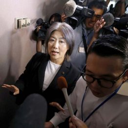 不信任を出された田久保市長（Ｃ）共同通信社