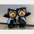 マレーグマの公式マスコット　左がウィラ（男の子）と右がマンジャ（女の子）（Ｃ）提供写真