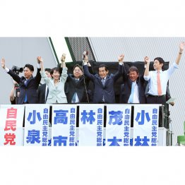 仲良しこよし、見ていて恥ずかしくなる「党改革」茶番劇（Ｃ）日刊ゲンダイ