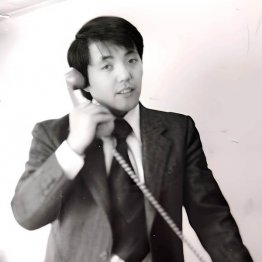 若き日の西村忠治氏（本人提供）