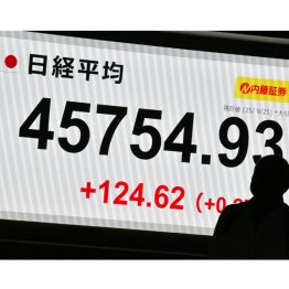 もっと上昇する？（Ｃ）日刊ゲンダイ