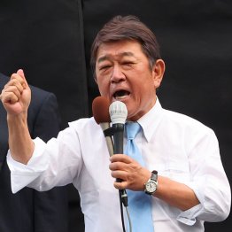 茂木氏が追う？（Ｃ）日刊ゲンダイ