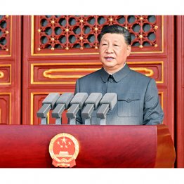 先島諸島に侵攻！？（中国の習近平国家主席＝抗日戦争勝利80周年記念式典で、9月）／（Ｃ）ロイター