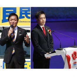 頑なに野党共闘を拒み、自民党との連立を切望…（国民民主の玉木代表、日本維新の会吉村代表＝右）／（Ｃ）共同通信社