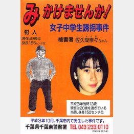今も千葉県警のホームページに掲載されているポスター（提供写真）