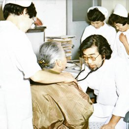 若かりし頃の筆者（提供写真）