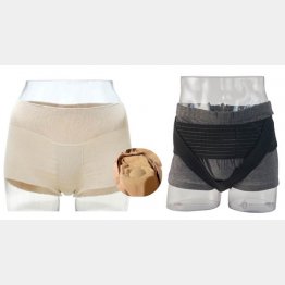 フェミクッションハピネス（左）、男性用も開発（Xホールド=右）／（提供写真）