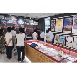 関西万博に、乃村工芸社が一般公開した「EXPO GALLERY（エキスポ　ギャラリー）」＝8月（Ｃ）共同通信社