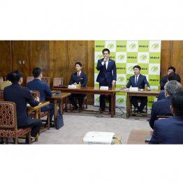 本当の「センターピン」は副首都構想（実現に向けた日本維新の会の会合）／（Ｃ）共同通信社
