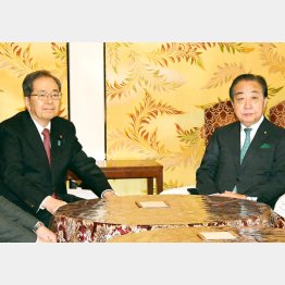 与野党逆転へ（立憲民主公明党首会談＝昨15日）／（Ｃ）日刊ゲンダイ