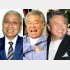（左から）久米宏さん、みのもんたさん、小倉智昭さん（Ｃ）日刊ゲンダイ