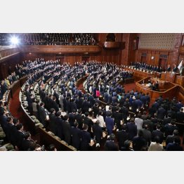 通常国会冒頭での解散は60年ぶり（Ｃ）日刊ゲンダイ