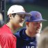 大谷翔平とトラウト、2023年WBCで（Ｃ）共同通信社