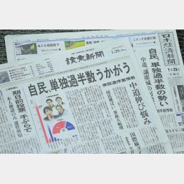 唐突な報道（Ｃ）日刊ゲンダイ