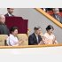 大相撲初場所を観戦される天皇、皇后両陛下と愛子さま（Ｃ）共同通信社