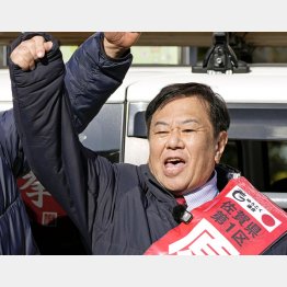 めっぽう強かったが、地元支援は…（原口一博）／（Ｃ）共同通信社