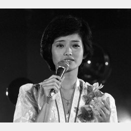 山口百恵（Ｃ）共同通信社