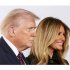 トランプ米大統領夫妻の名前は3万8000回登場（Ｃ）ロイター