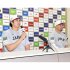 記者会見を行った大谷翔平と鈴木誠也（代表撮影）