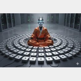 斎藤氏はマックミニの“社員”と会社を運営（本人提供）