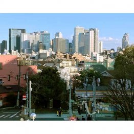 都心の施設にも外国人労働者が増えている（提供）筆者