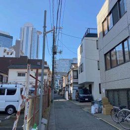 「うららん」の事業所がある界隈（提供）筆者