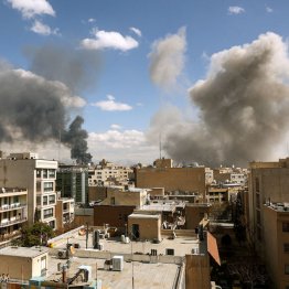 米イスラエルによるイラン空爆（Ｃ）ロイター／WANA (West Asia News Agency)