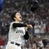 2023年WBC優勝の瞬間、大谷翔平（Ｃ）共同通信社