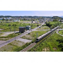 住民の帰還開始か4年となる福島県双葉町だが…（2023年撮影）／（Ｃ）共同通信社