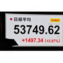 昨25日の日経平均株価は続伸（Ｃ）日刊ゲンダイ