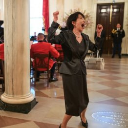 ホワイトハウスでのおもてなしに狂喜乱舞（ホワイトハウスの公式HPから）