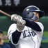 逆転2ランを放った小島大河（Ｃ）共同通信社