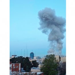 威嚇、誇示、攻撃。インフラ攻撃の圧力は続く（イラン、首都テヘラン＝4月）／（Ｃ）ゲッティ＝共同