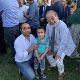 子どもたちの医療支援でイラクを訪れた筆者（本人提供）