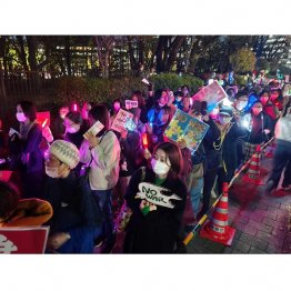 消された国会前デモのニュース（Ｃ）日刊ゲンダイ