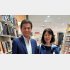 佐久間悟氏と元川悦子氏（Ｃ）日刊ゲンダイ
