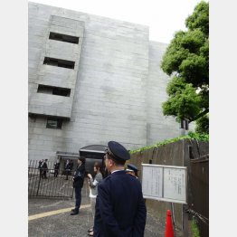 伊藤の公判当日の最高裁（提供）筆者