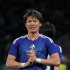 お馴染みの「忍者」ゴールパフォーマンス（Ｃ）日刊ゲンダイ