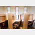 町民の声に応えた書斎（「ちえの森ちづ図書館」提供）